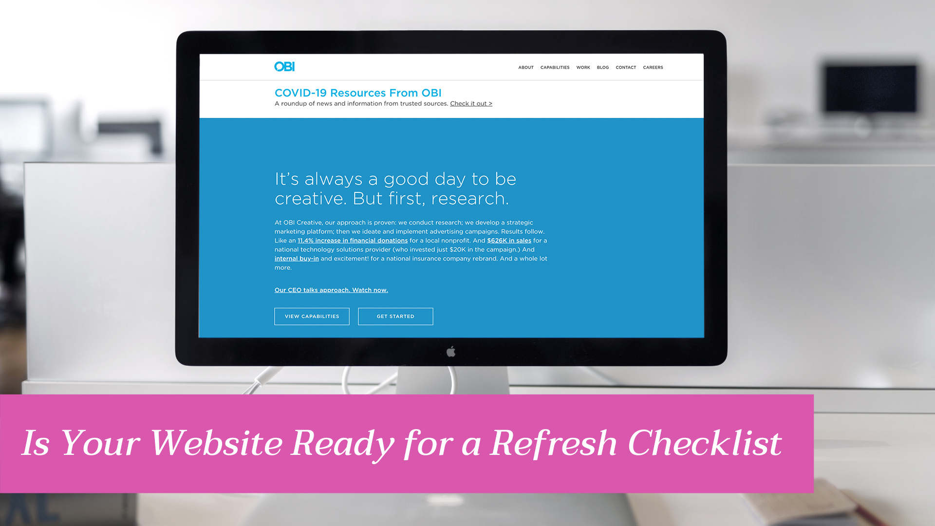 Is Your Website Ready for a Refresh Checklist